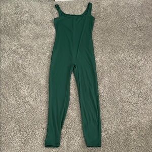 NWOT Shein Green Sleeveless Jumpsuit
